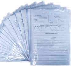 PAPER RULED ANSWER SHEET UNIVERSITY SIZE ( PACK OF 1000 SHEETS)
