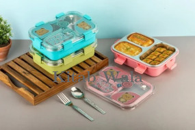 fancy-bottles-tiffins/bear-family-3-part-stainless-steel-lunch-box