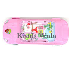gel-fountain-pens/toys-league-car-pencil-box-with-game-and-lock-pink