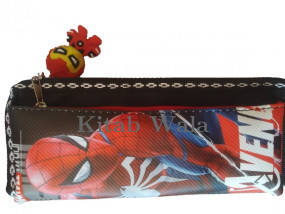 pencil-box/pouch/geomatery/spider-man-pencil-pouch-with-a-key-chain