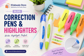 CORRECTION PENS & HIGHLIGHTERS