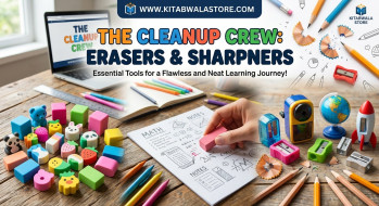 THE CLEANUP CREW:- ERASERS & SHARPNERS