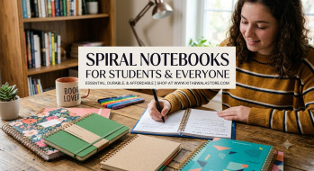 SPIRAL NOTEBOOKS FOR STUDENTS & EVERYONE