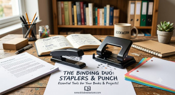 THE BINDIND DUO:- STAPLERS & PUNCH