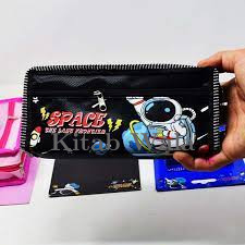 Polyester Space Pencil Pouch at