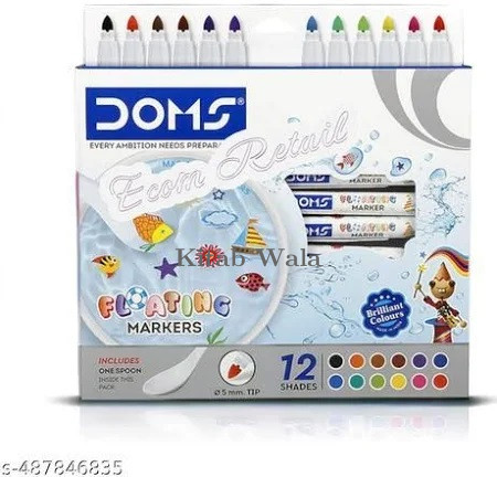 Doms Floating Markers 12 Shades|