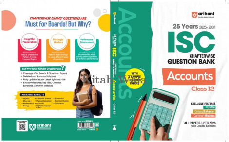 ISC Accounts Class 12 Exam | 25 Years (2005-2001)