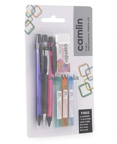 Camlin 3 in 1 Mechanical Pencil Pack of 3 - Multicolour