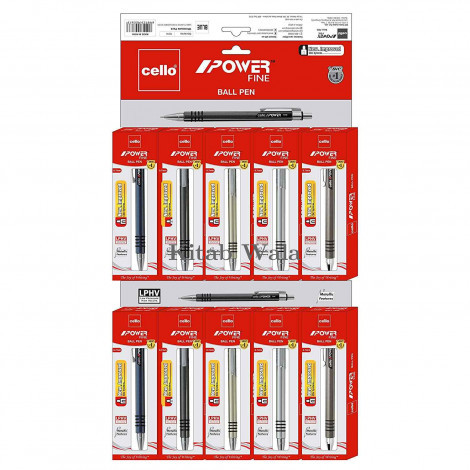 CELLO POWER PEN (pack of 10 pens)