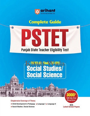Arihant PSTET 2026 (Punjab State Teacher Eligibility Test) | II Social Studies/ Social Science Class