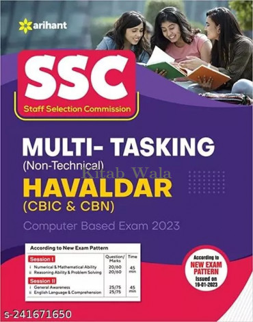 SSC Multi Tasking Non Technical Guide Havaldar (CBIC&CBN) English 2023