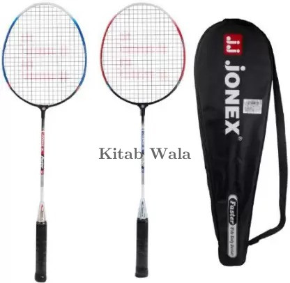 JJ Jonex BADMINTON SET OF 2 FASTER Multicolor Strung Badminton Racquet