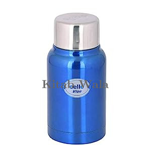 Cello Vigo Stainless Steel Flask, Double walled, 180 ml, Light Blue