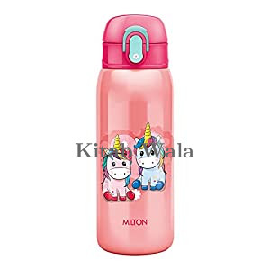 Milton Jolly 475 Thermosteel Kids Water Bottle,  Pink