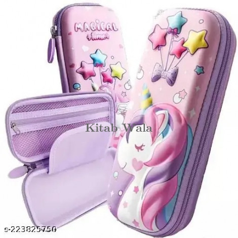 Pencil  Unicorn Pouch for Girls,  for Girls, Unicorn Pencil Pouch for Girls, Pencil Box  -