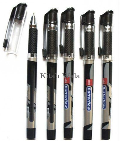 Cello Butterflow Gel Pen (Pack of 20, Ink Color - BLACK
