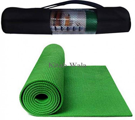 DIXON 4 mm Yoga Mat with Full Cover Carry Bag