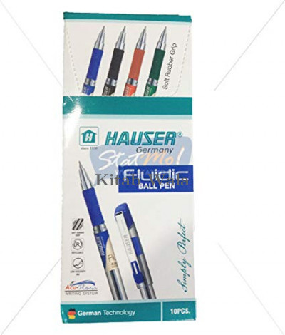 HAUSER FLUDIC BALL PEN ( PACK OF 10 )