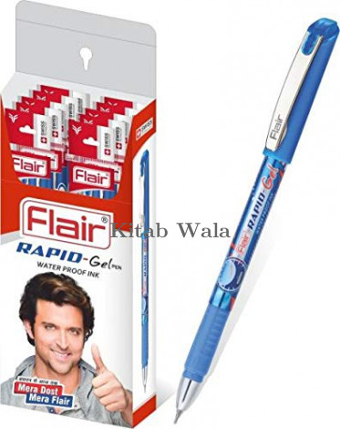 FLAIR SUPER SMOOTH RAPID GEL PEN (PACK OF 10 )