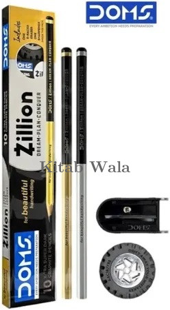 Doms Zillion Extra Dark Pencils 10 Pcs Pack