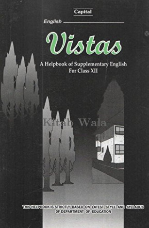 NCRT ENGLISH (VISTAS)CLASS 12 (WITH PLASTIC BINDING)