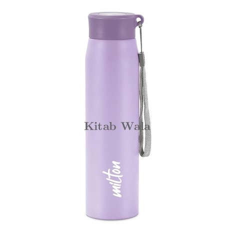 Milton Handy 650 Stainless Steel Water Bottle (Single Walled, ISI Certifies, Leak Proof Rid)