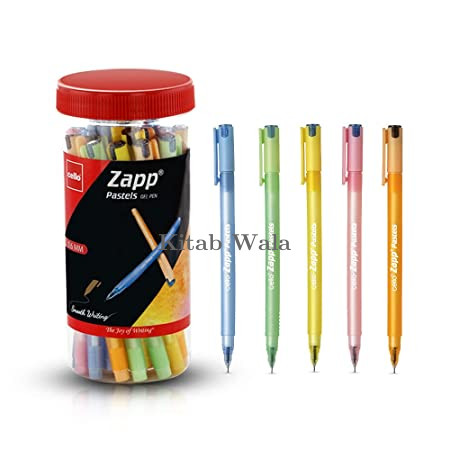 CELLO ZAP PASTELS GEL PEN 0.6MM ( PACK OF 10 )