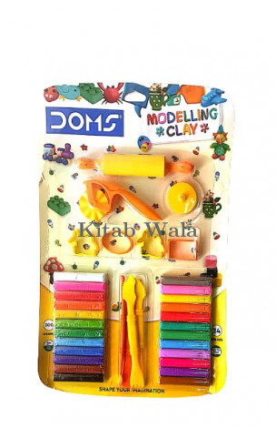 Doms 24 Shade Modelling Clay 300 Gram