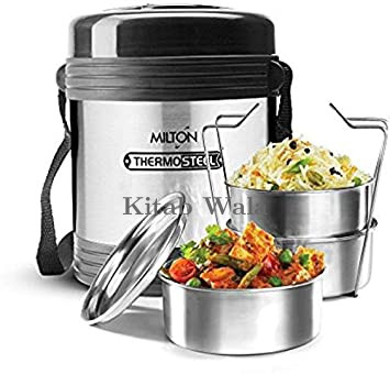 Milton Thermosteel Legend 3 Container Stainless Steel Lunch Box
