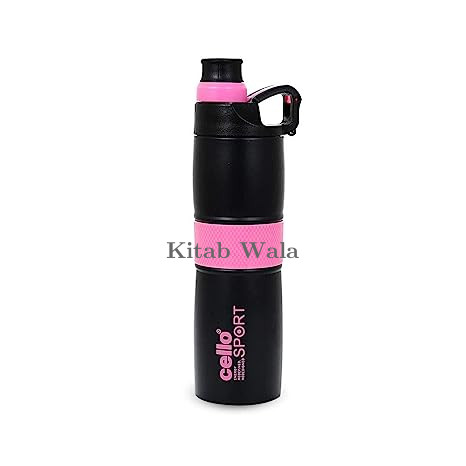Cello Force Stainless Steel Bottle, 500 ML,Pink