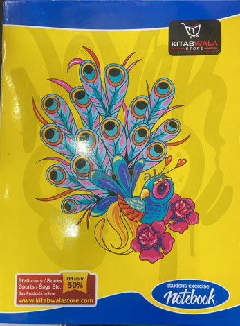 KITABWALA NOTEBOOK SINGLE LINE (84 PAGES)