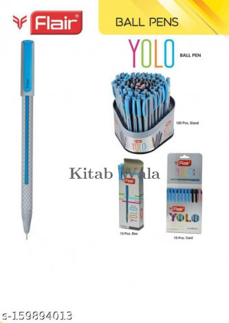 FLAIR YOLO BALL PEN ( PAK OF 10 )