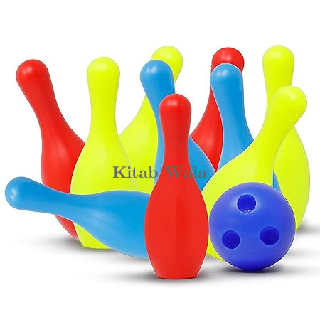 Plastic Bowling Playset (12 Pieces)