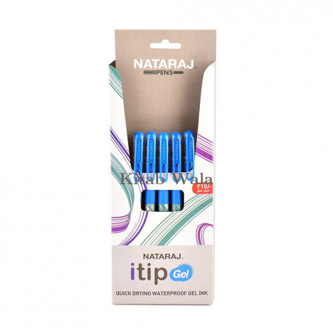 NATRAJ ITIP GEL PEN ( PACK OF 10 )