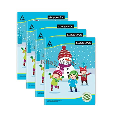 Classmate 3 in 1 Notebook - Soft Cover, 180 Pages, 240x180mm,(pack of 12 )