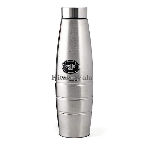 Cello Fino Stainless Steel Bottle Set, 1 Litre