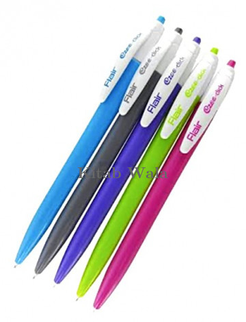 FLAIR EZEE CLICK BALL PEN (PACK OF 5)