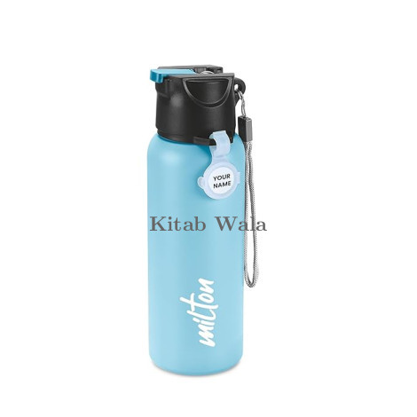 Milton Sipstar 1000 Stainless Steel Water Bottle (Single Walled, Leak Proof Lid, Rust Proof)