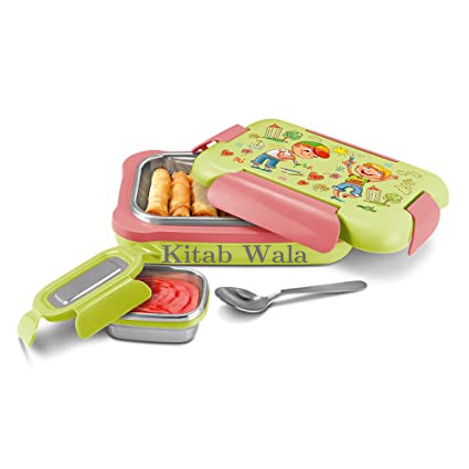 MILTON More Meal Insulated Inner Stainless Steel Small Tiffin Box,