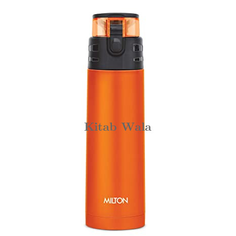 Milton Atlantis 600 Thermosteel Hot and Cold Water Bottle, 500 ml, Orange