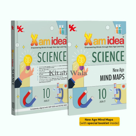 Xam Idea Science Class 10 (CBSE 2026-27) Mind Maps | Solved NCERT