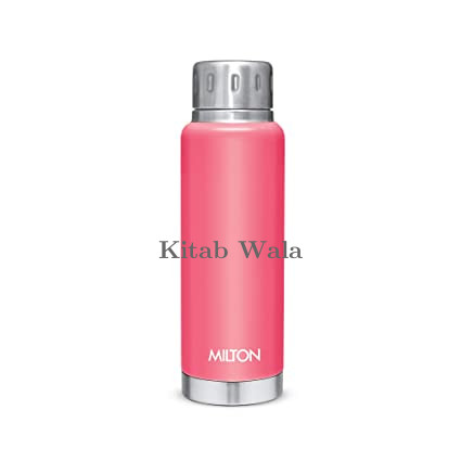 MILTON Elfin 300 Stainless Steel Water Bottle (Pink, 300ml)