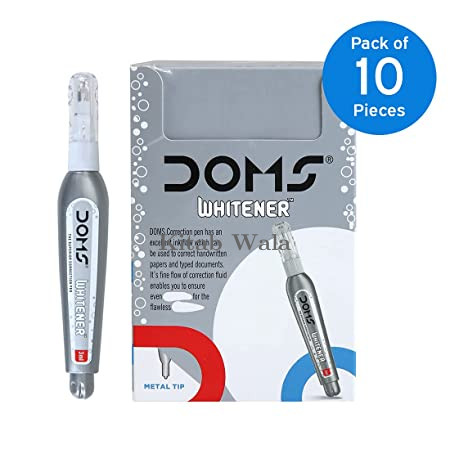 DOMS Non-Toxic Superior Correction Pen (3ml ) (pack of 10)