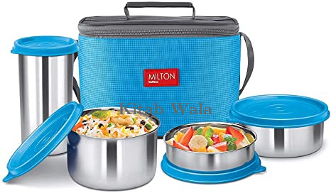 MILTON Delicious Combo Stainless Steel Insulated Tiffin,