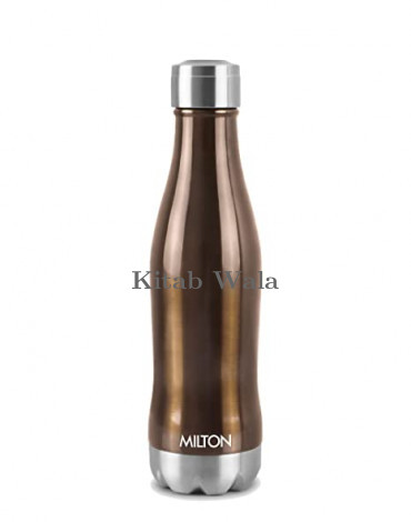 Milton New Duke 750 Thermosteel Hot and Cold Water Bottle, 620 ml, Coffee Brown