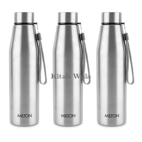 Milton Drift 750 Stainless Steel Water Bottle (Set of 3) (ISI Certified, Leak Proof)
