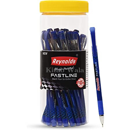 Reynolds Fastline Ball Pen 0.7mm Blue ( pack of 10)
