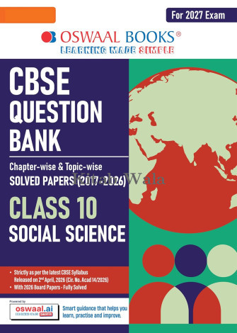 OSWAL CBSE CHAPTERWISE QUESTION BANK  CLASS 10 SOCIAL SCIENCE