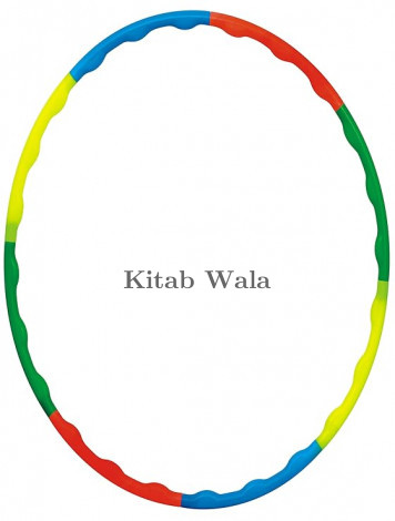 Hula Hoop Zig Zag for Adult Kids Quality Exercise Fitness Ring Multi Colour