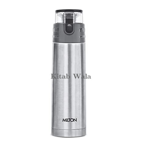 Milton Atlantis 400 Thermosteel Hot and Cold Water Bottle, , Silver